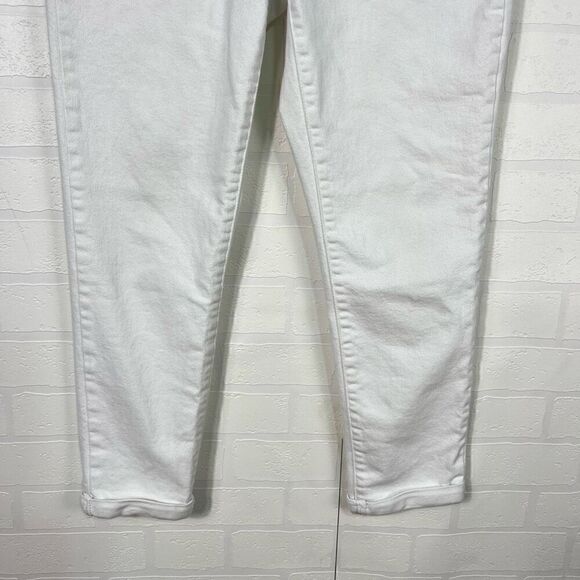 Levi Strauss Womens White Ankle Jeans Size 28W - Picture 3 of 12